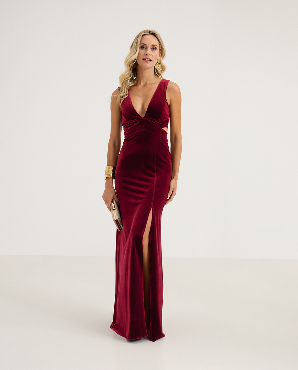 CRUZ VELVET DRESS